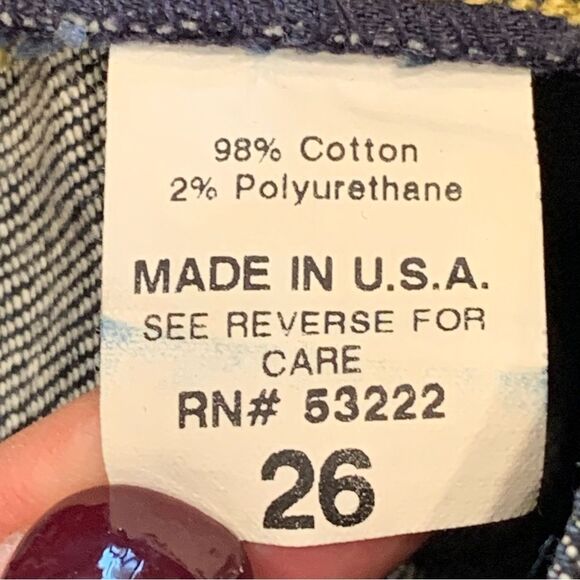 David Kahn Jean Shorts Size 26 Inseam 11” - Picture 7 of 10